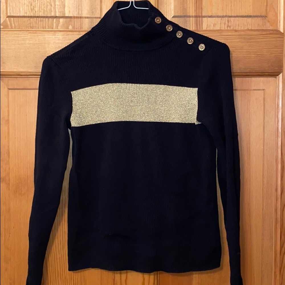 Women’s Lauren RL Black turtleneck size Med